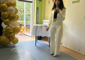 pani dyrektor przemawia